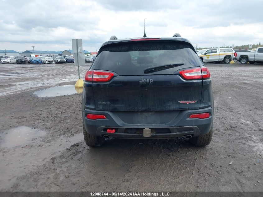 2016 Jeep Cherokee Trailhawk VIN: 1C4PJMBS8GW146333 Lot: 12008744