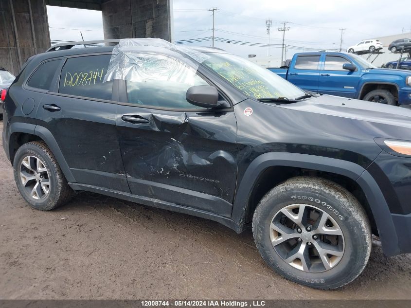 2016 Jeep Cherokee Trailhawk VIN: 1C4PJMBS8GW146333 Lot: 12008744