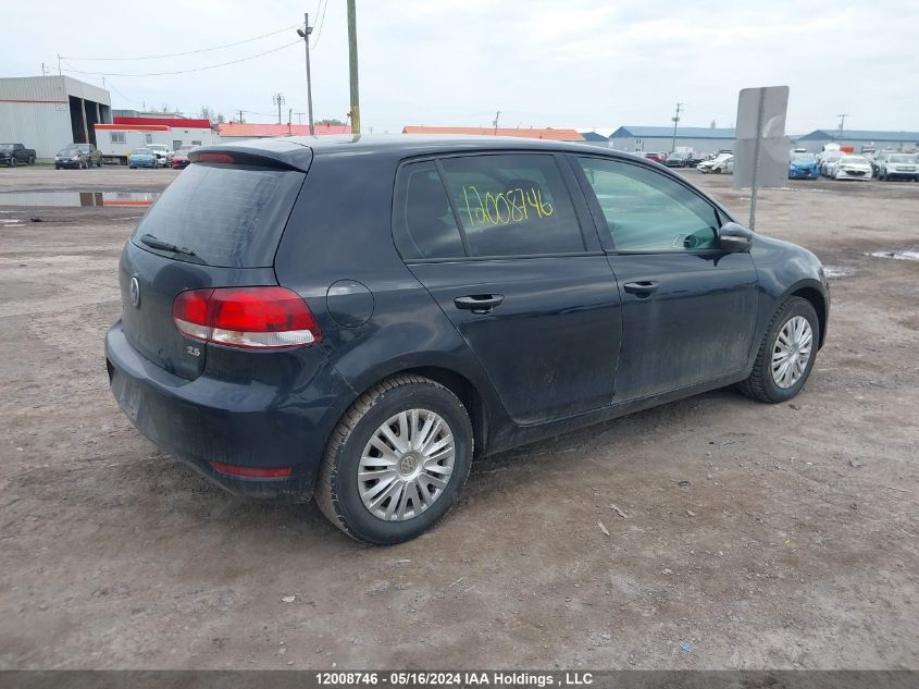 2013 Volkswagen Golf VIN: WVWCA7AJ4DW077645 Lot: 12008746