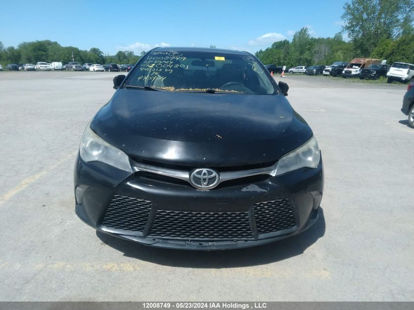 2015 Toyota Camry VIN: 4T1BF1FK4FU004801 Lot: 12008749