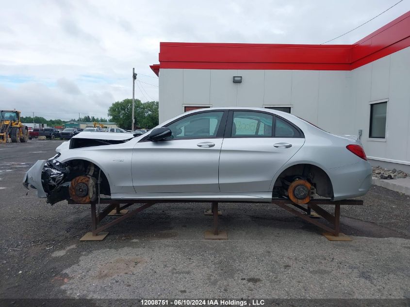 2016 Mercedes-Benz C 450 4Mati Amg VIN: 55SWF6EB6GU133622 Lot: 12008751