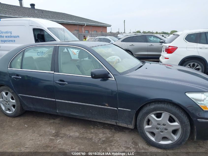 2006 Lexus Ls 430 VIN: JTHBN36F365037416 Lot: 12008760