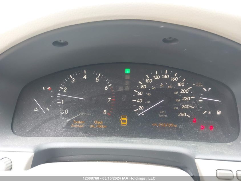 2006 Lexus Ls 430 VIN: JTHBN36F365037416 Lot: 12008760