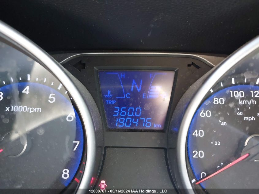 2011 Hyundai Tucson Gl/Gls VIN: KM8JT3AC6BU257791 Lot: 12008767