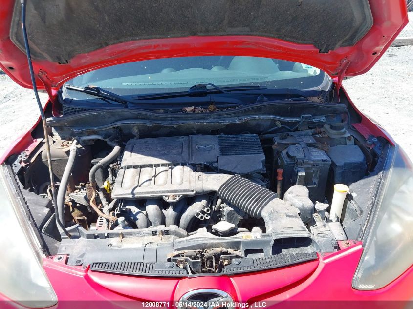 2011 Mazda Mazda2 VIN: JM1DE1HY3B0109185 Lot: 12008771