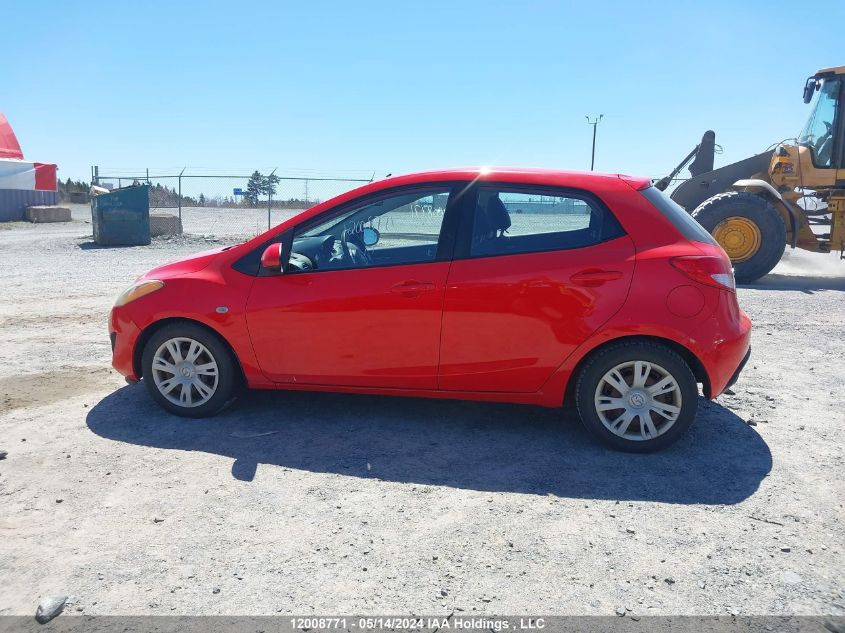 2011 Mazda Mazda2 VIN: JM1DE1HY3B0109185 Lot: 12008771