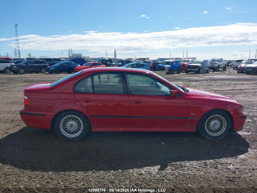 2003 BMW 530 I VIN: WBADT53493CE93992 Lot: 12008776