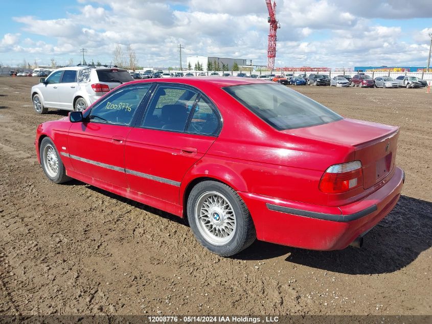 2003 BMW 530 I VIN: WBADT53493CE93992 Lot: 12008776