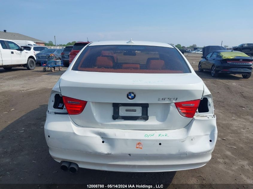 2011 BMW 328 Xi VIN: WBAPK7G52BNN48930 Lot: 12008780