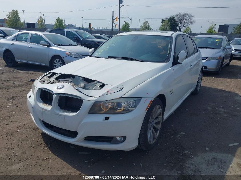 2011 BMW 328 Xi VIN: WBAPK7G52BNN48930 Lot: 12008780