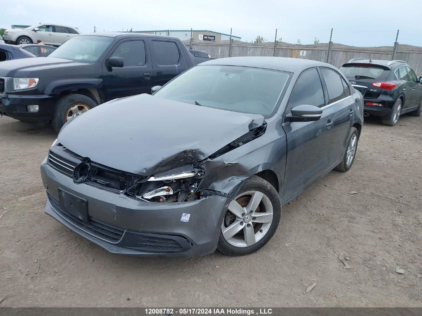 2012 Volkswagen Jetta Sedan VIN: 3VWDX7AJ0CM300388 Lot: 12008782