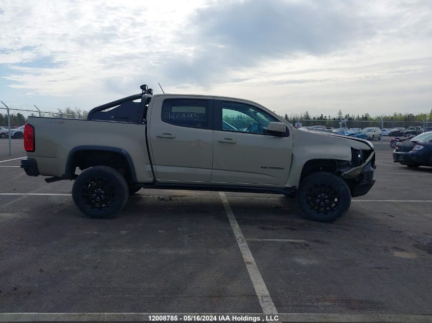 2021 Chevrolet Colorado VIN: 1GCGTEEN8M1269323 Lot: 12008785