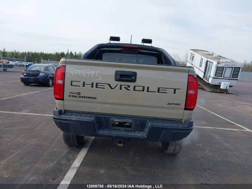 2021 Chevrolet Colorado VIN: 1GCGTEEN8M1269323 Lot: 12008785