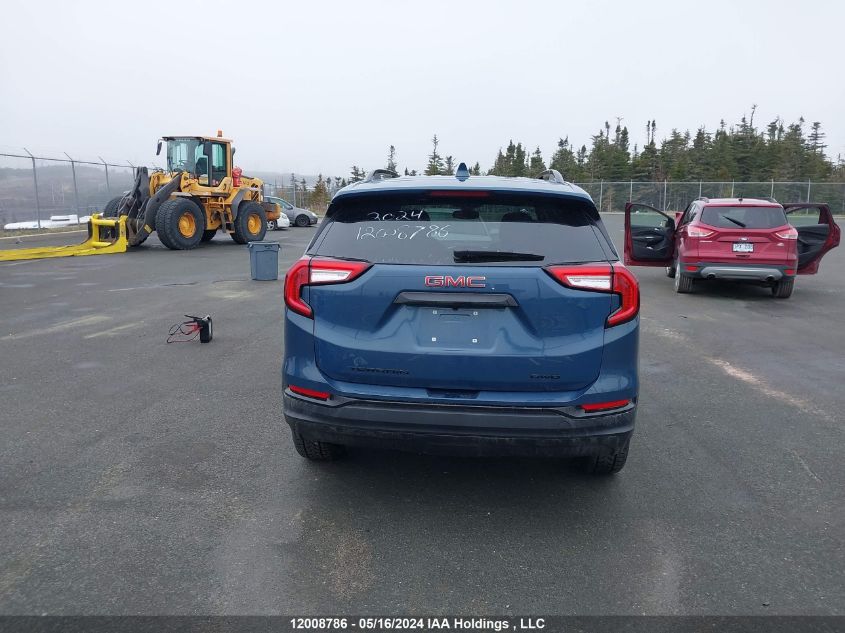 2024 GMC Terrain VIN: 3GKALTEG8RL219862 Lot: 12008786