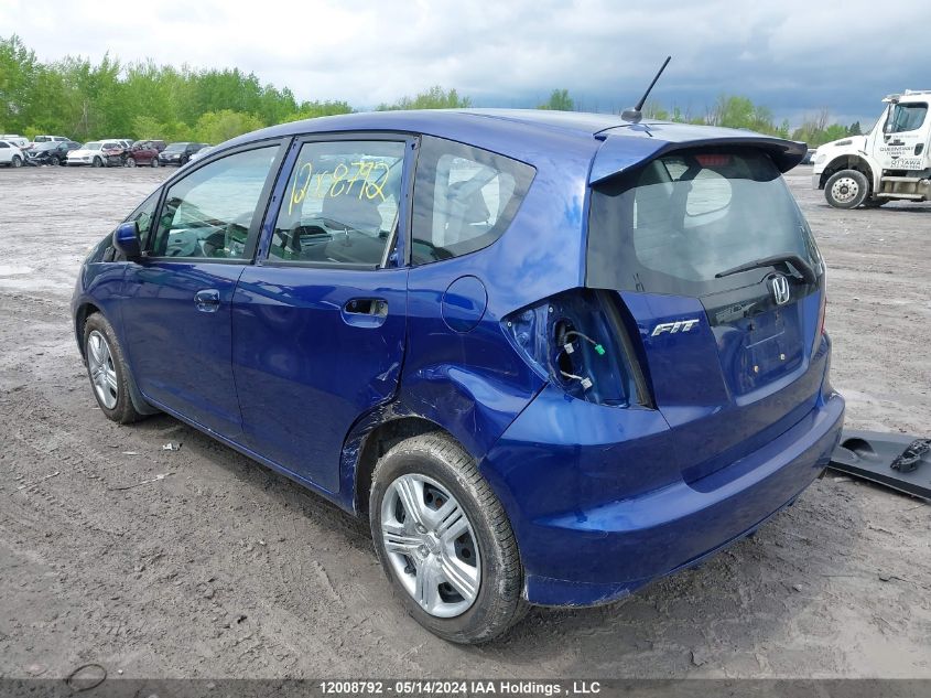 2013 Honda Fit VIN: LUCGE8H53D3003893 Lot: 12008792