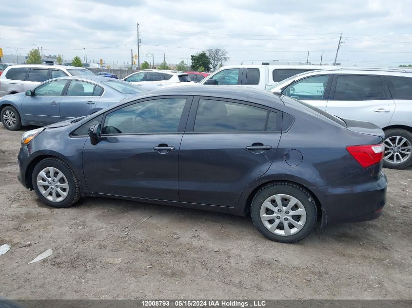 2017 Kia Rio VIN: KNADM4A39H6116082 Lot: 12008793