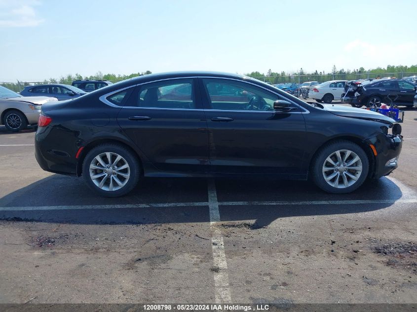 2016 Chrysler 200 C VIN: 1C3CCCCG1GN197101 Lot: 12008798