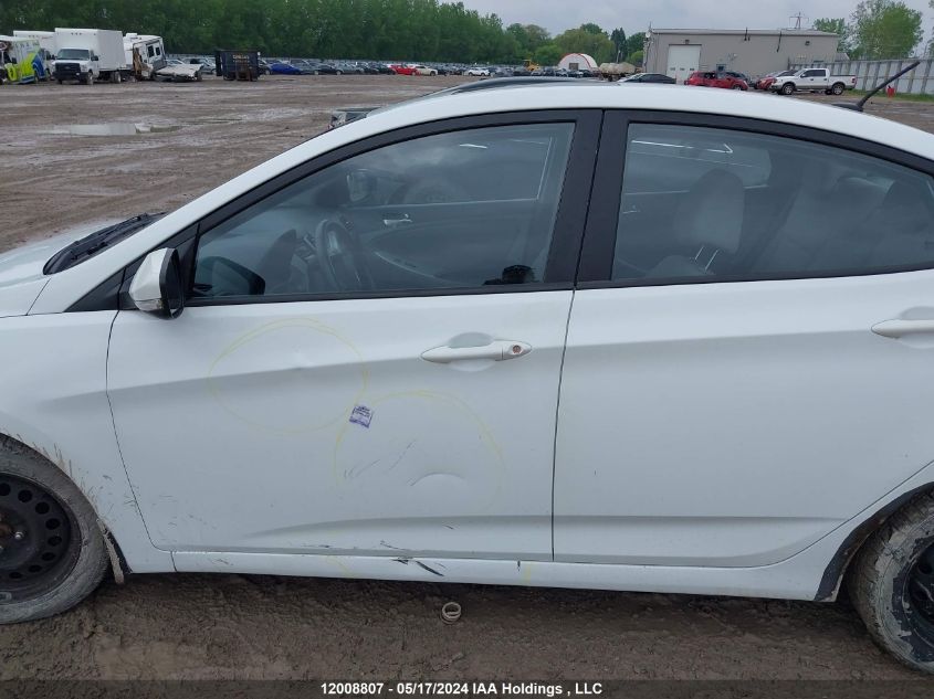 2013 Hyundai Accent Gls/Se VIN: KMHCU4AE9DU315330 Lot: 12008807