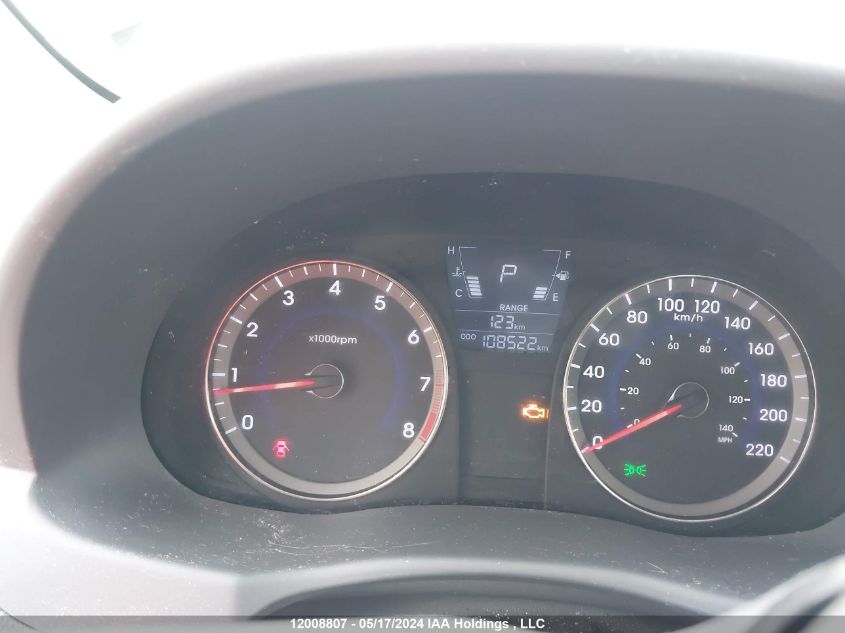 2013 Hyundai Accent Gls/Se VIN: KMHCU4AE9DU315330 Lot: 12008807