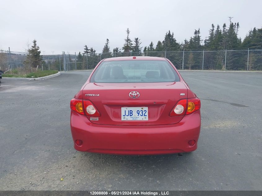 2010 Toyota Corolla Le VIN: 2T1BU4EE7AC329844 Lot: 12008808