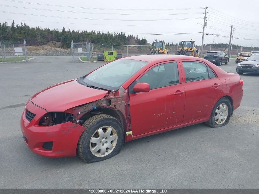 2010 Toyota Corolla Le VIN: 2T1BU4EE7AC329844 Lot: 12008808