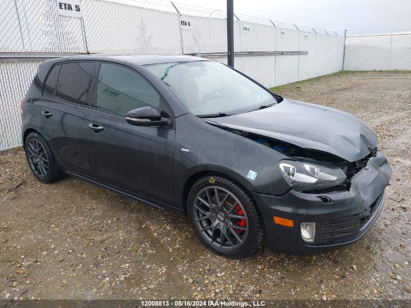 2013 Volkswagen Golf Gti VIN: WVWGV7AJ6DW120551 Lot: 12008813