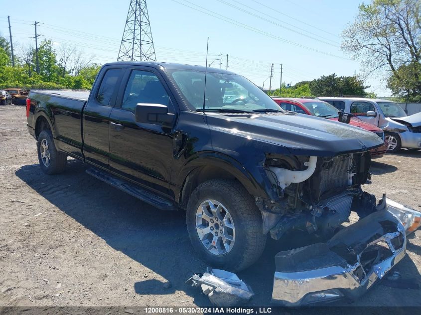 2022 Ford F150 Super Cab VIN: 1FTFX1E88NKD99486 Lot: 12008816