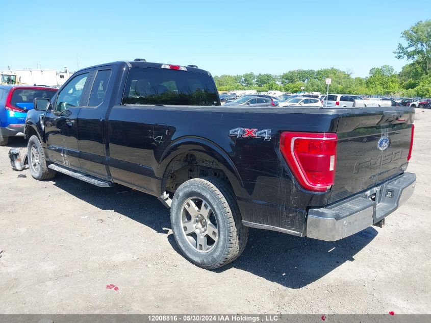 2022 Ford F150 Super Cab VIN: 1FTFX1E88NKD99486 Lot: 12008816