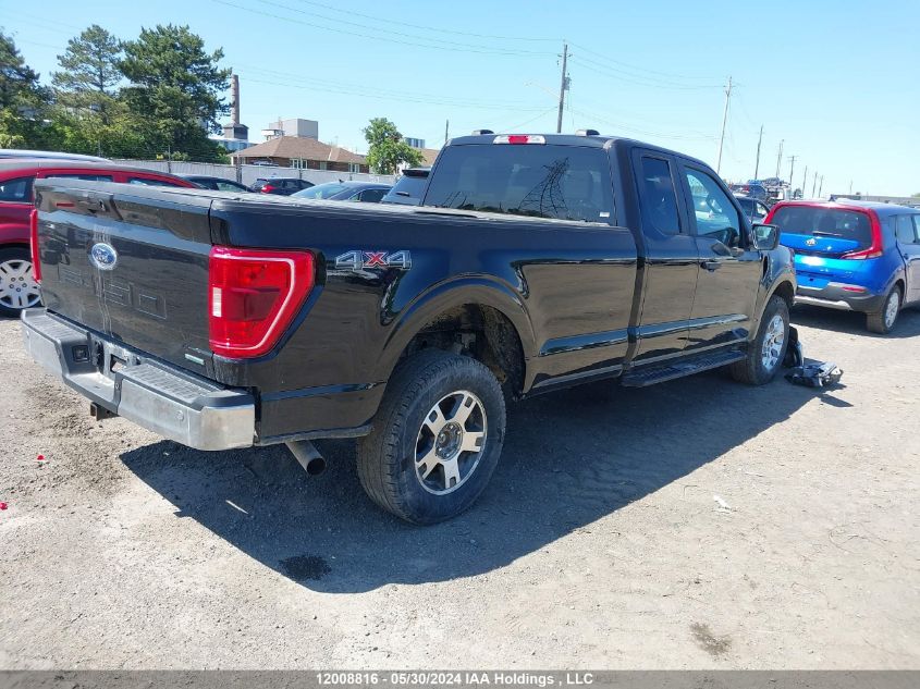 2022 Ford F150 Super Cab VIN: 1FTFX1E88NKD99486 Lot: 12008816