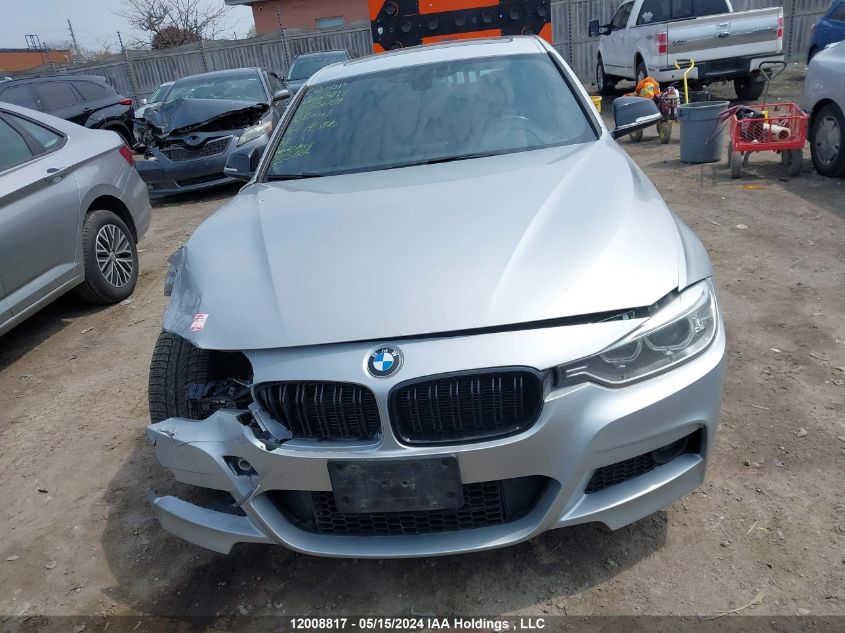 2013 BMW 3 Series VIN: WBA3B9C51DF586789 Lot: 12008817