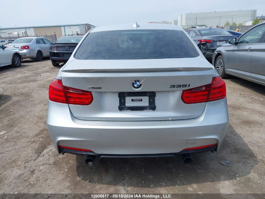 2013 BMW 3 Series VIN: WBA3B9C51DF586789 Lot: 12008817