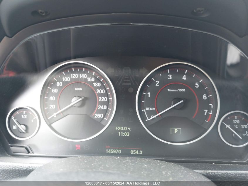 2013 BMW 3 Series VIN: WBA3B9C51DF586789 Lot: 12008817