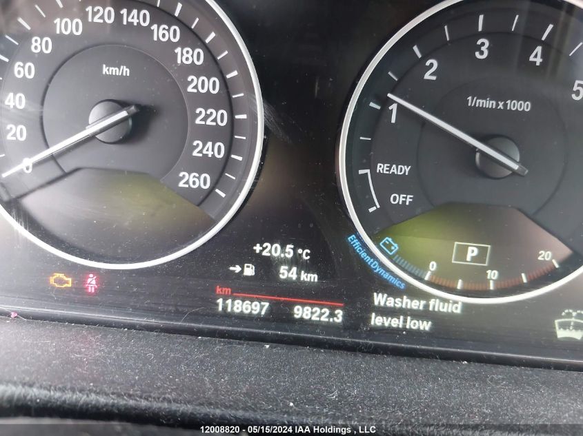 2016 BMW 328 Xi Sulev VIN: WBA8E3G50GNT75775 Lot: 12008820