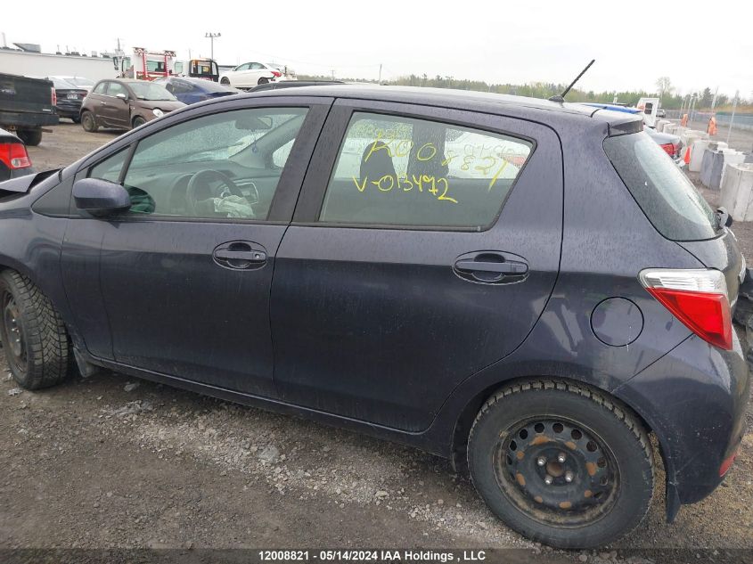2014 Toyota Yaris Le VIN: VNKKTUD3XEA013472 Lot: 12008821