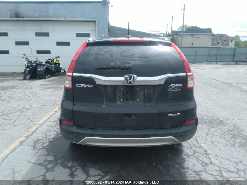 2015 Honda Cr-V Touring VIN: 5J6RM4H98FL804568 Lot: 12008822