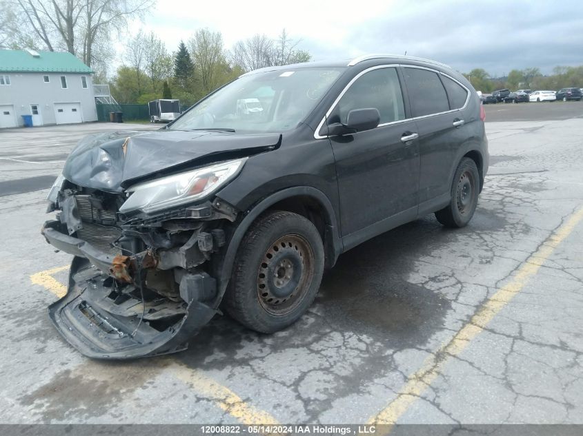 2015 Honda Cr-V Touring VIN: 5J6RM4H98FL804568 Lot: 12008822