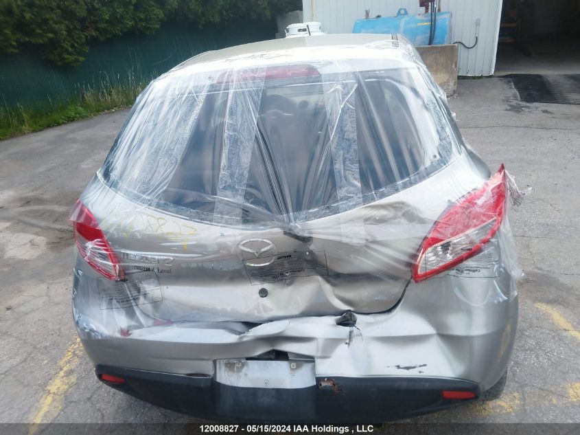 2011 Mazda Mazda2 VIN: JM1DE1HY9B0121891 Lot: 12008827