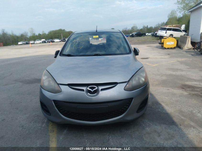 2011 Mazda Mazda2 VIN: JM1DE1HY9B0121891 Lot: 12008827