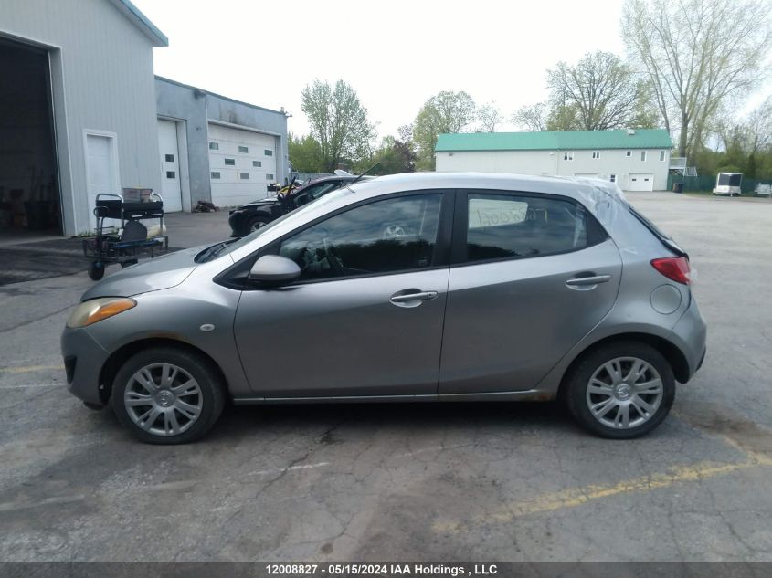 2011 Mazda Mazda2 VIN: JM1DE1HY9B0121891 Lot: 12008827