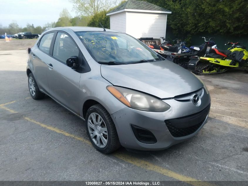 2011 Mazda Mazda2 VIN: JM1DE1HY9B0121891 Lot: 12008827