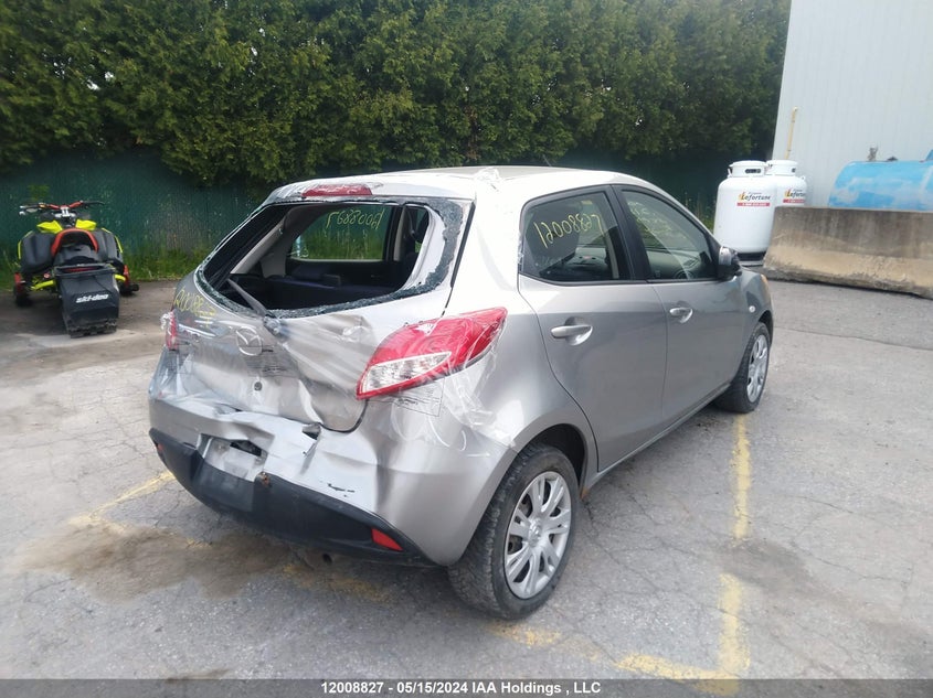 2011 Mazda Mazda2 VIN: JM1DE1HY9B0121891 Lot: 12008827