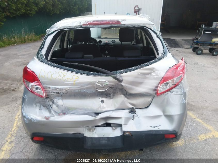 2011 Mazda Mazda2 VIN: JM1DE1HY9B0121891 Lot: 12008827