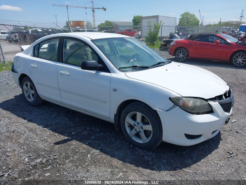 2006 Mazda Mazda3 VIN: JM1BK12F661435070 Lot: 12008830