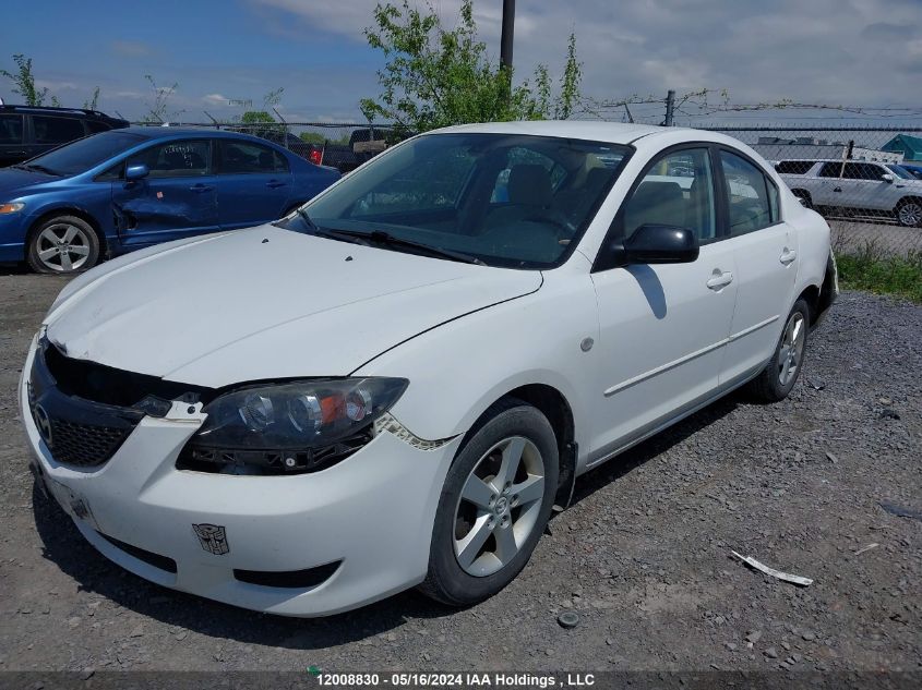 2006 Mazda Mazda3 VIN: JM1BK12F661435070 Lot: 12008830