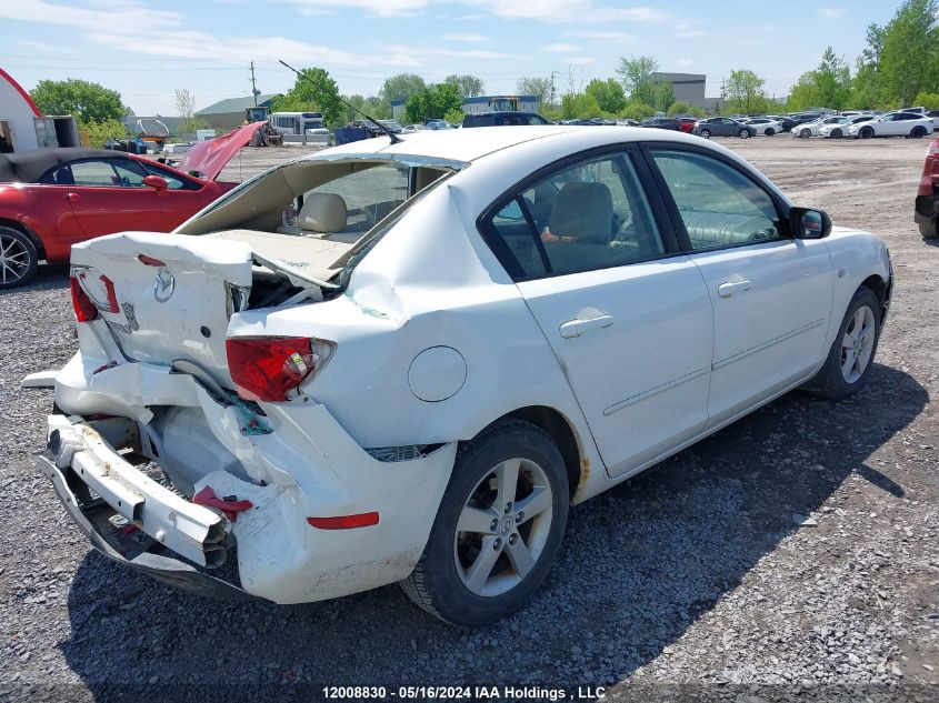 2006 Mazda Mazda3 VIN: JM1BK12F661435070 Lot: 12008830