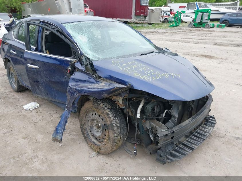 2019 Nissan Sentra VIN: 3N1AB7AP5KY372397 Lot: 12008832