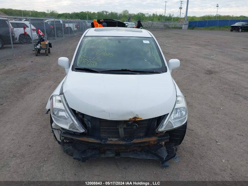 2010 Nissan Versa VIN: 3N1BC1CP5AL447185 Lot: 12008843