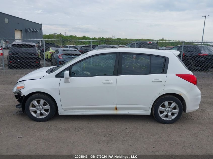 2010 Nissan Versa VIN: 3N1BC1CP5AL447185 Lot: 12008843