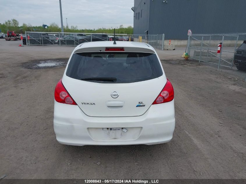 2010 Nissan Versa VIN: 3N1BC1CP5AL447185 Lot: 12008843