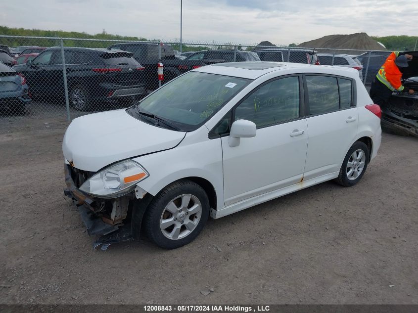 2010 Nissan Versa VIN: 3N1BC1CP5AL447185 Lot: 12008843